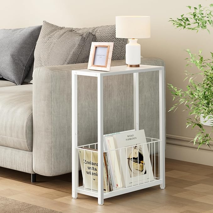 Homleke Narrow Side Tables Set of 2 - Image 2