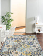 Lahome Moroccan Washable Area Rugs 5x7, 5x7 Rugs - Image 6
