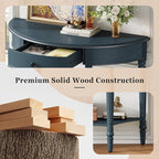 LUMISOL Half Moon Console Table - Image 4