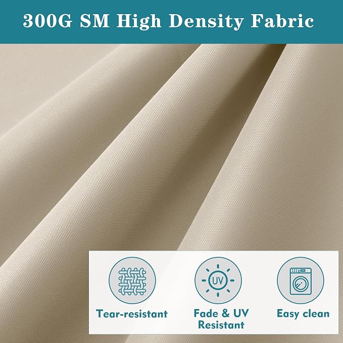 Chaise Lounge Cushion for Outdoor Furniture, Waterproof Fade and Tear Resistant - Image 4