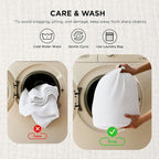 Bedsure 100% Cotton Muslin Blanket Queen Size - Image 6