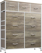 WLIVE Tall Dresser for Bedroom, Fabric Dressers Storage Tower, Dresser & Chest by WLIVE