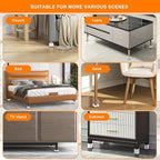 shouwuhho 8 Pack Furniture Risers Adjustable Bed Risers Heavy Duty Lifts Height - Image 6