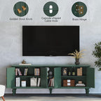 3More 67" Mid Century Modern TV Stand - Image 4