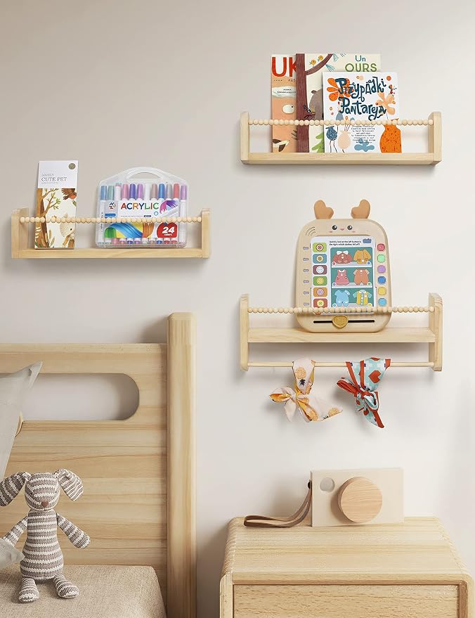 Maxpeuvon Nursery Floating Shelves - Image 6