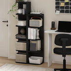 Furinno PASIR Book Shelf, 5-Tier Corner Bookshelf - Image 2
