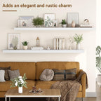 48 Inch Floating Shelves, 12 Inch Deep Floating Shelves - Image 2