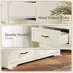 AODK Farmhouse 7 Drawer Dresser - Image 5
