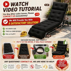 Chaise Lounge Cushion Outdoor, Waterproof Thick Patio Lounge Chair Cushion - Image 3