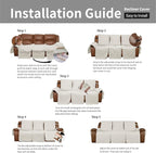 Easy-Going Oversized Recliner Sofa Cover, Reversible Couch Cover - Image 7