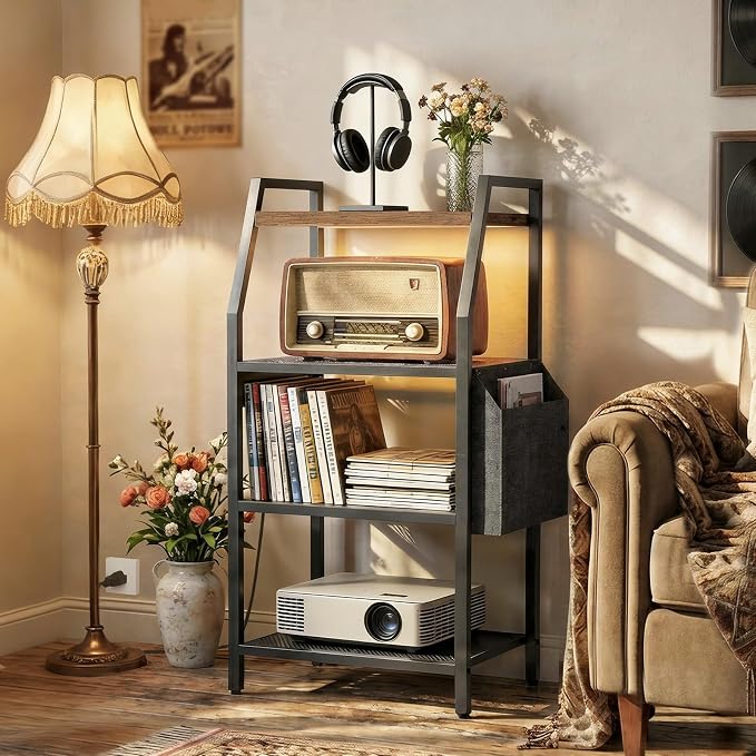 MAHANCRIS 4-Tier AV Media Stand - Image 2