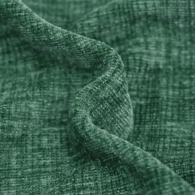 CaliTime Decorative Couch Throw Pillow Covers 20 X 12 Inches Dark Green | Pack - Image 2