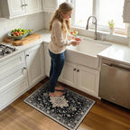 RELEANY Washable Area Rug, Small 2'x3', Water Repellent, Pet Friendly, Vintage - Image 2