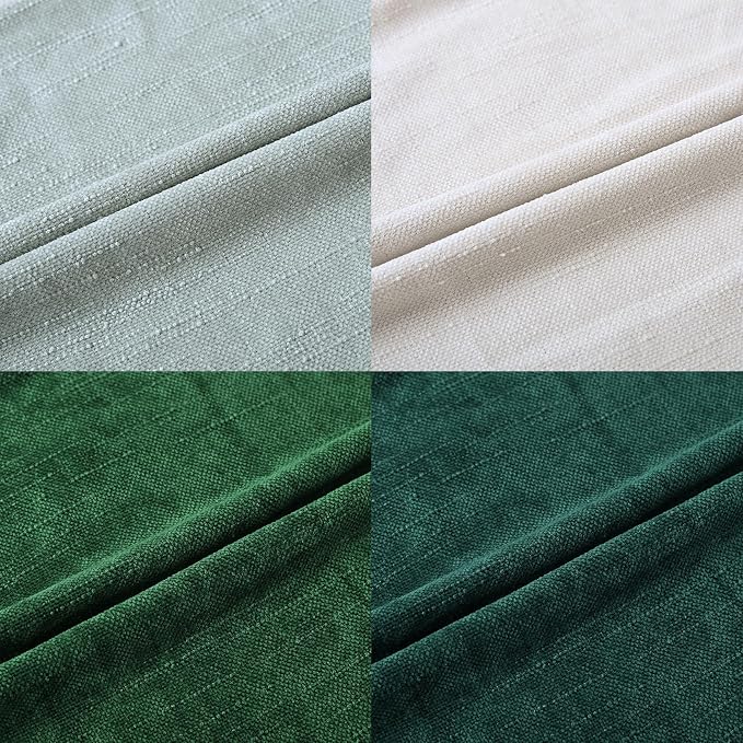 Set of 4 Soft Textured Decorative Throw Pillow Covers 16x16 Inch Cozy Farmhouse - Image 7