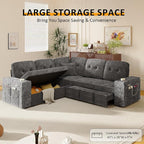 Modular Sectional Sleeper Sofa - Image 5