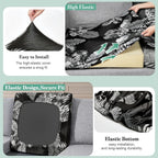 8Pcs Patio Cushion Covers Stretch Outdoor Furniture Protector Slipcovers | - Image 4
