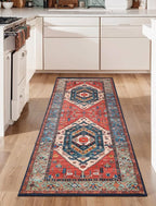 SERISSA 2x6 Washable Non Slip Boho Runner Rug - Image 8