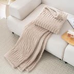 Brown Throw Blanket - Image 6