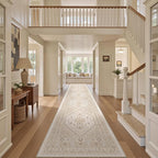 2'6 x 14' Runner Rug Non Slip, Washable Kitchen Rugs, Living Room, Extra Long - Image 8