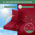 Summsun Waterproof Patio Cushions - Image 3