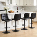 FIRAVOE Bar Stools Set of 4, Adjustable Counter Height Bar Stools 24"-33" by FIRAVOE