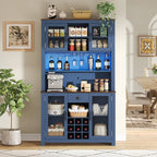 VilroCaz 70.9" Tall Farmhouse Kitchen Pantry Buffet Cabinet - Image 3