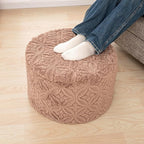 Plush Multi-Functional Ottoman Pouf – Ergonomic Ottoman Foot Rest by Unknown