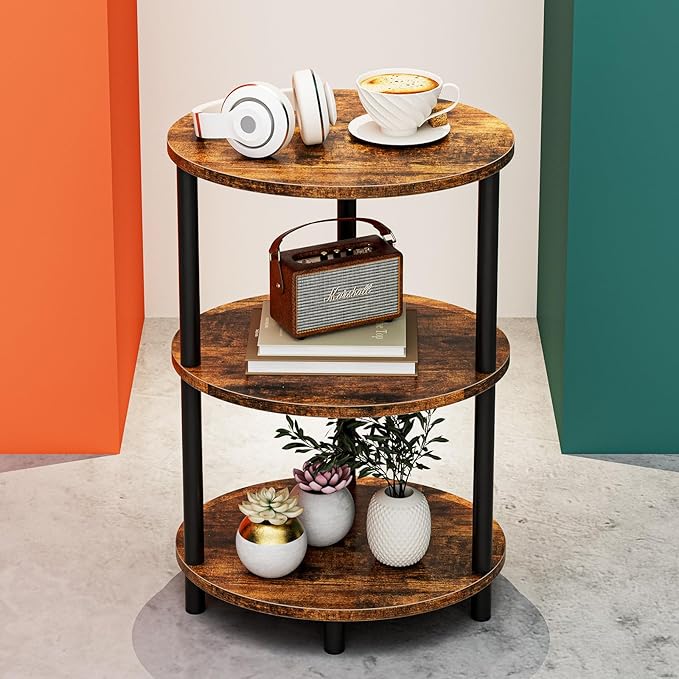 Round Small Side Table by RISWER