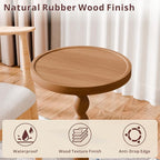 Small Side Table, Rubberwood‌ Drink Table - Image 5
