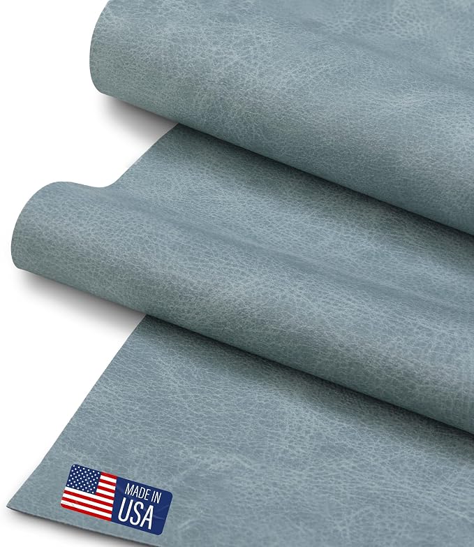 Faux Leather Fabric, Thick Durable Synthetic Repholstery Leather Vinyl by SARANDAVE