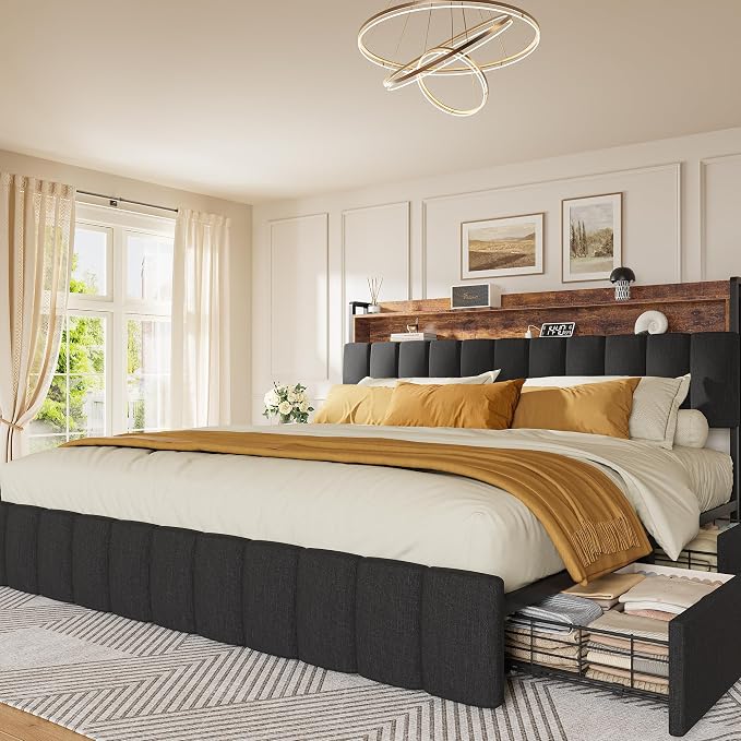 PRAISUN Bed Frame King Size - Image 9
