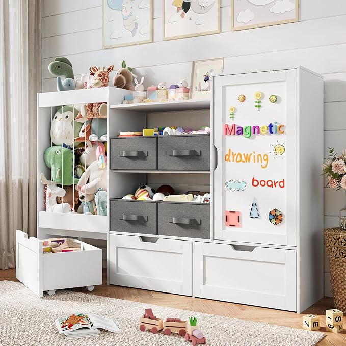 61" W Kids Toy Storage Organizer by VortinT