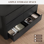 YANSNWO Modern Minimalist Dresser and Nightstand Sets 3 Piece Bedroom Set - Image 5
