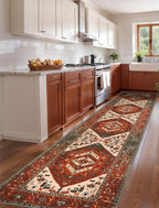SERISSA 2'6"x12' Washable Non Slip Boho Runner Rug - Image 3