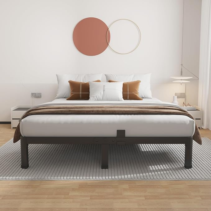 ROIL 7 inch Metal Queen Bed Frame - Image 3