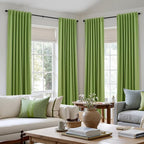 100% Blackout Curtains 84 Inch Length 2 Panels Set - Image 10