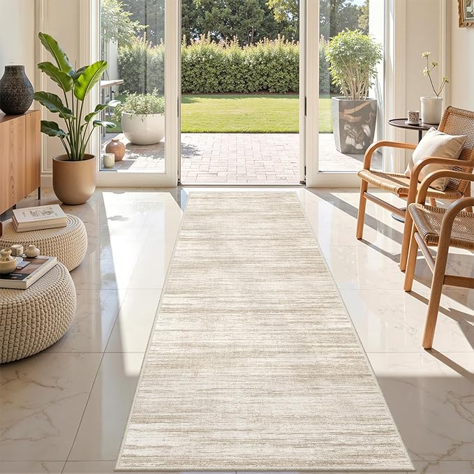 2x8 Runner Rug Non Slip, Washable Hallway Runner Rug, Nursery Room, Soft Runner - Image 3
