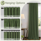 Ptialk Elegant Blackout Curtains - Image 6