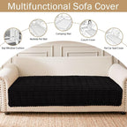 Couch Cover for Dogs, Washable Non Slip Plush Flannel Sofa Protector | Thick - Image 3