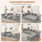 MONVANE Modular Sectional Cloud Couch - Image 4