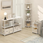 Furinno Turn-N-Tube Side Table, 3-Tier End Table - Image 4