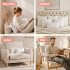 Utopia Bedding 14x20 Pillow Inserts, 2 Pack | Indoor cushion inserts - Image 5