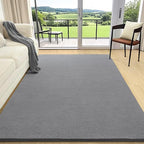 6x9 Area Rugs for Living Room Non Slip Dorm Bedroom Rug, Minimalist Washable - Image 7