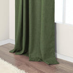 Pitalk Olive Green Blackout Curtains 63 Inch Length 2 Panel - Image 8