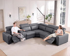 AMERLIFE Power Recliner Sectional Sofa - Image 4