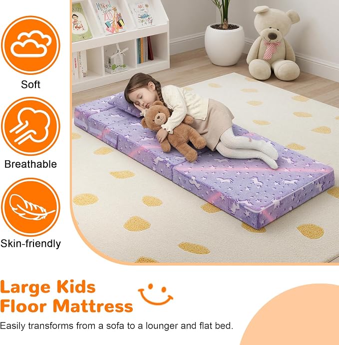 MeMoreCool Foldable Futon Chair Bed - Image 4