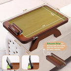 SINWANT Couch Arm Tray, Bamboo Couch Arm Table - Image 4