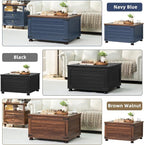 Joaxswe Farmhouse Coffee Table - Image 6