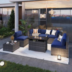 Aoxun Patio Furniture Sets, 8-Piece Outdoor Patio Furniture - Image 2
