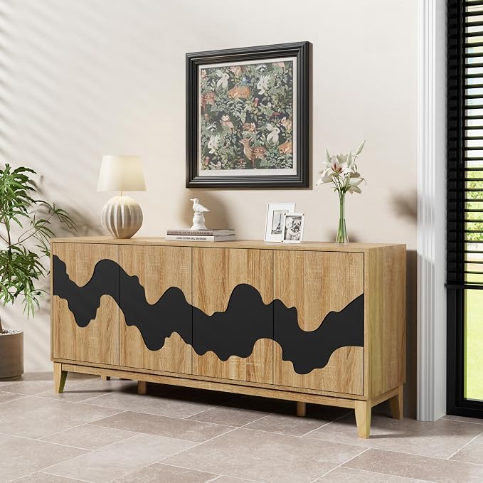 UEV Buffet Cabinet, Kitchen Storage Cabinet by YourHomeExcellentVendor